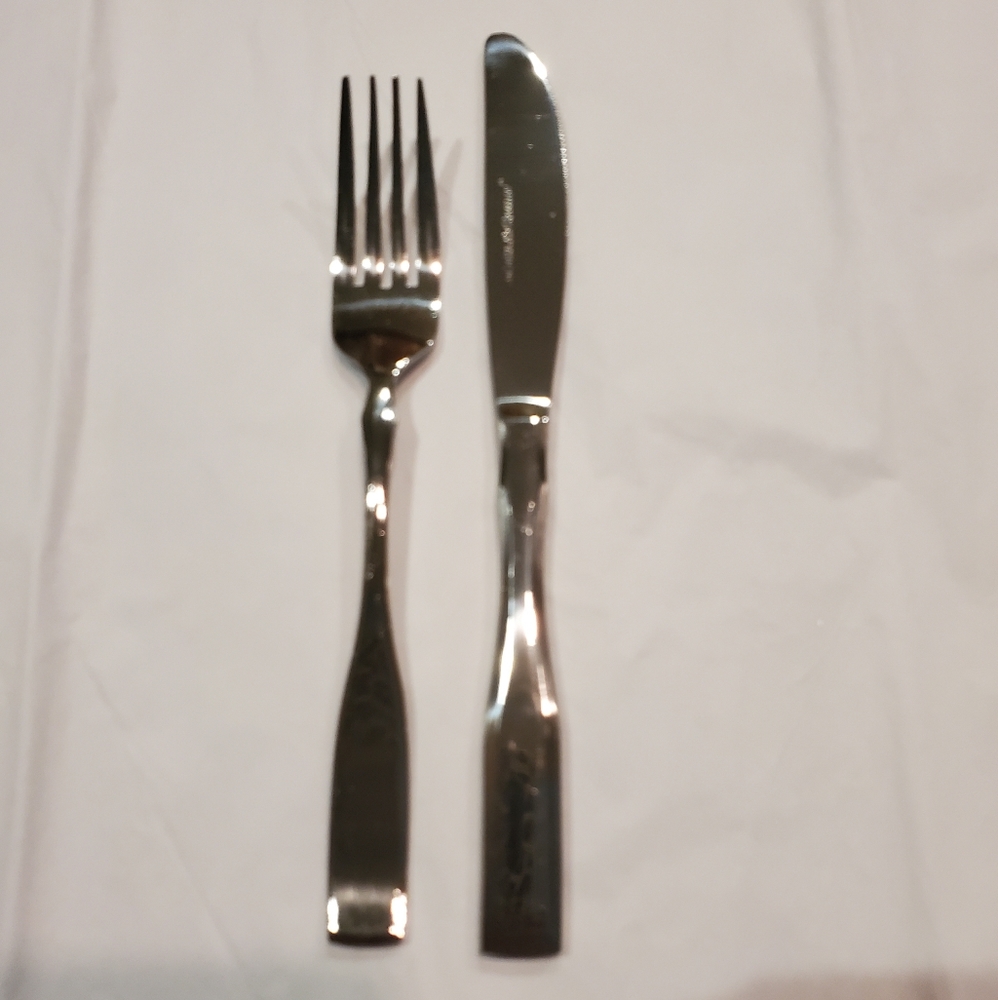 🆕Abco Delta Airlines Stainless Forks and Knives